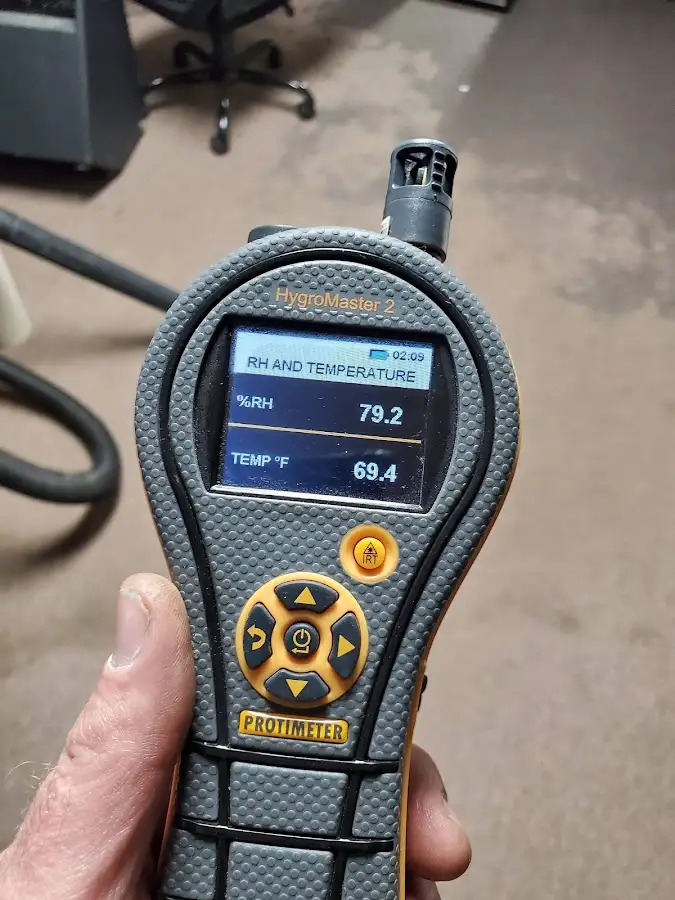 Moisture meter humidity assessment for Fire & Smoke Damage Restoration in Webster Groves